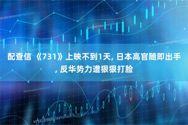配查信 《731》上映不到1天, 日本高官随即出手, 反华势力遭狠狠打脸