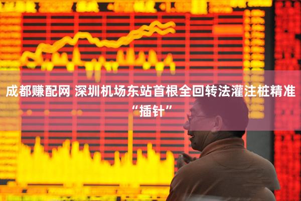 成都赚配网 深圳机场东站首根全回转法灌注桩精准“插针”