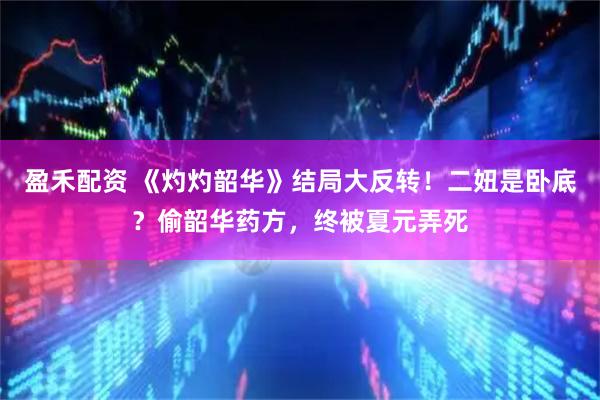 盈禾配资 《灼灼韶华》结局大反转！二妞是卧底？偷韶华药方，终被夏元弄死